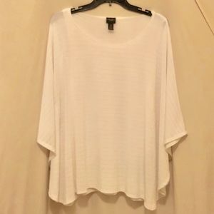 Chico’s Travelers Top Poncho-Style Large NWOT